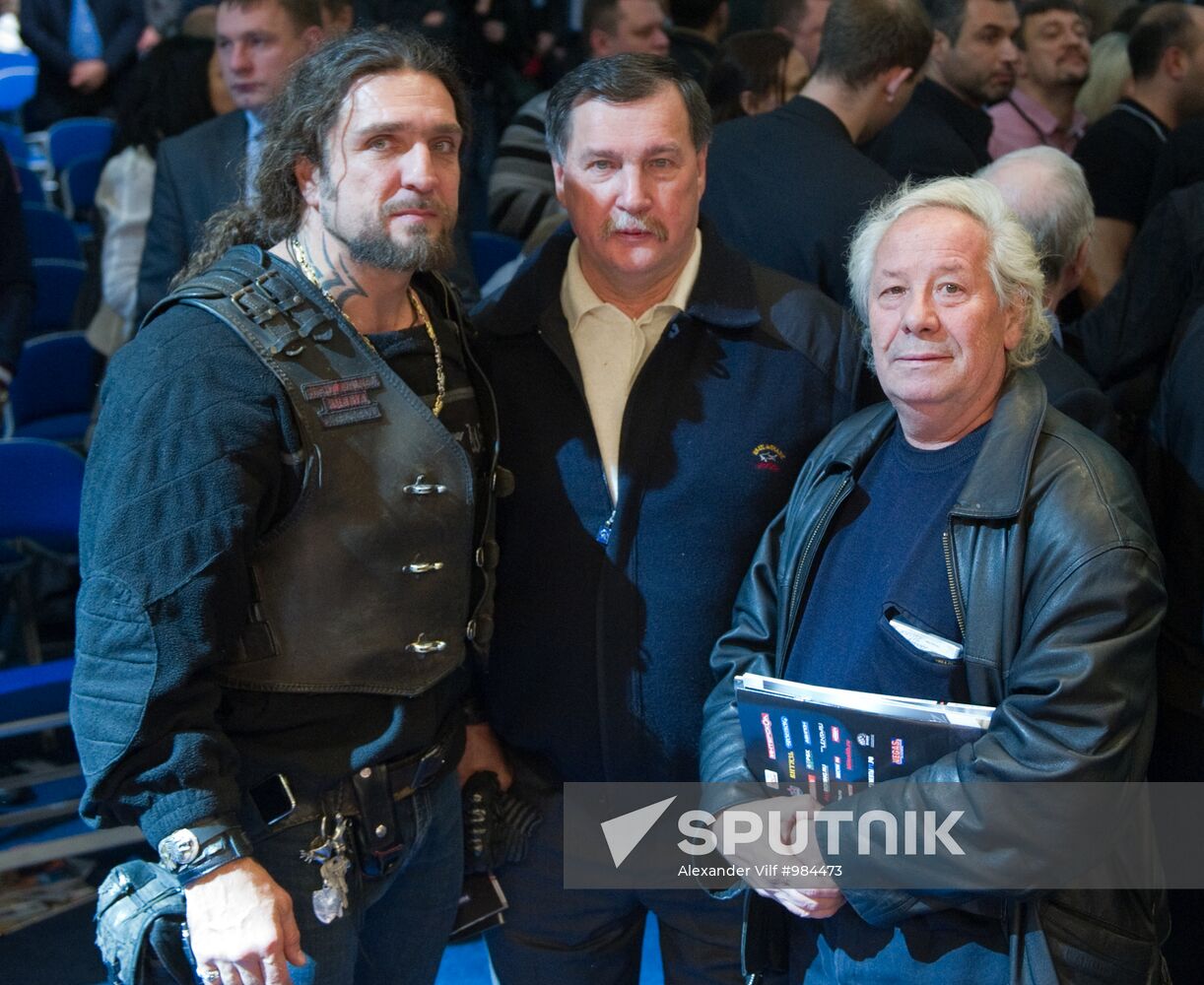 Boxing. Bout between Denis Lebedev and James Toney