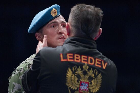 Boxing. Bout between Denis Lebedev and James Toney