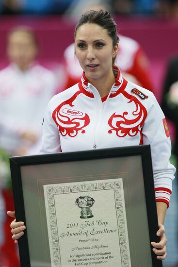 Fed Cup Tennis 2011: Finals, Day One