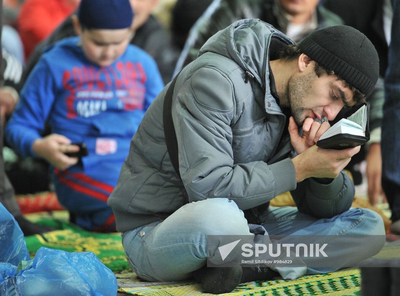 Russian Muslims celebrate Eid al-Adha in Moscow