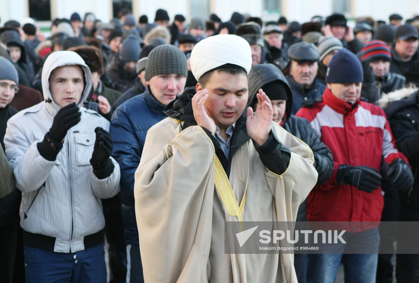 Celebrations of Kurban Bairam in Kazan