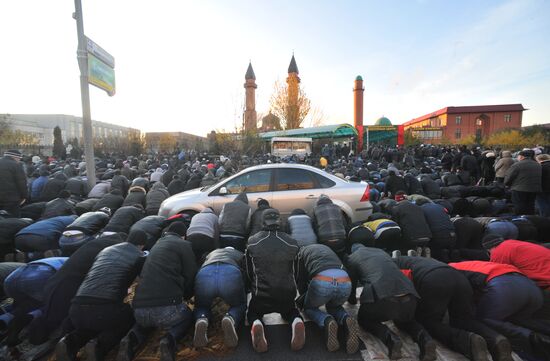 Celebrations of Kurban Bairam in Moscow