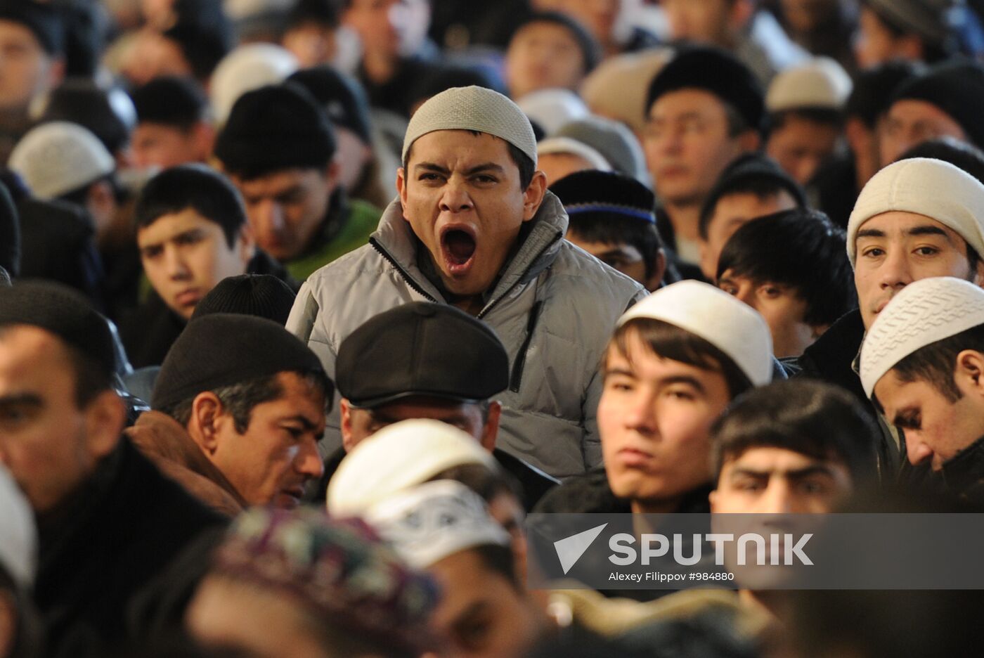 Celebrations of Kurban Bairam in Moscow