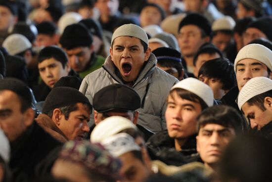 Celebrations of Kurban Bairam in Moscow