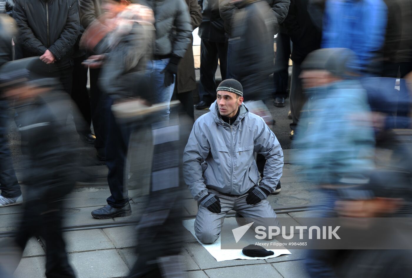 Celebrations of Kurban Bairam in Moscow