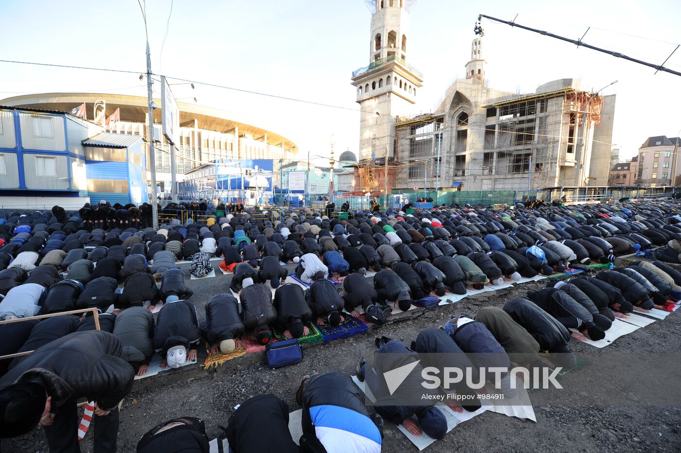 Celebrations of Kurban Bairam in Moscow