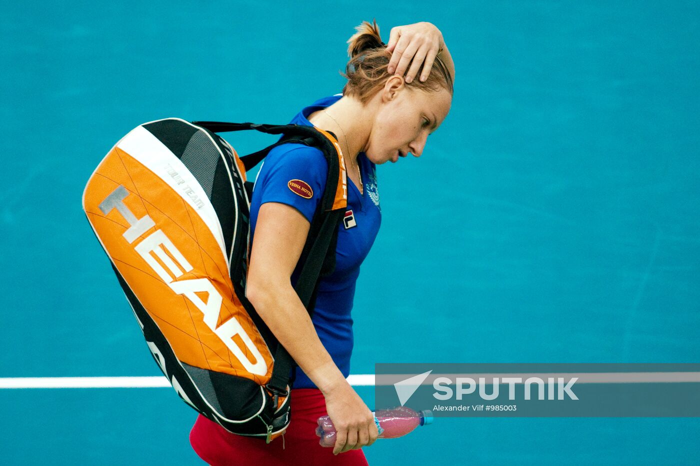 2011 Fed Cup final. Day 2