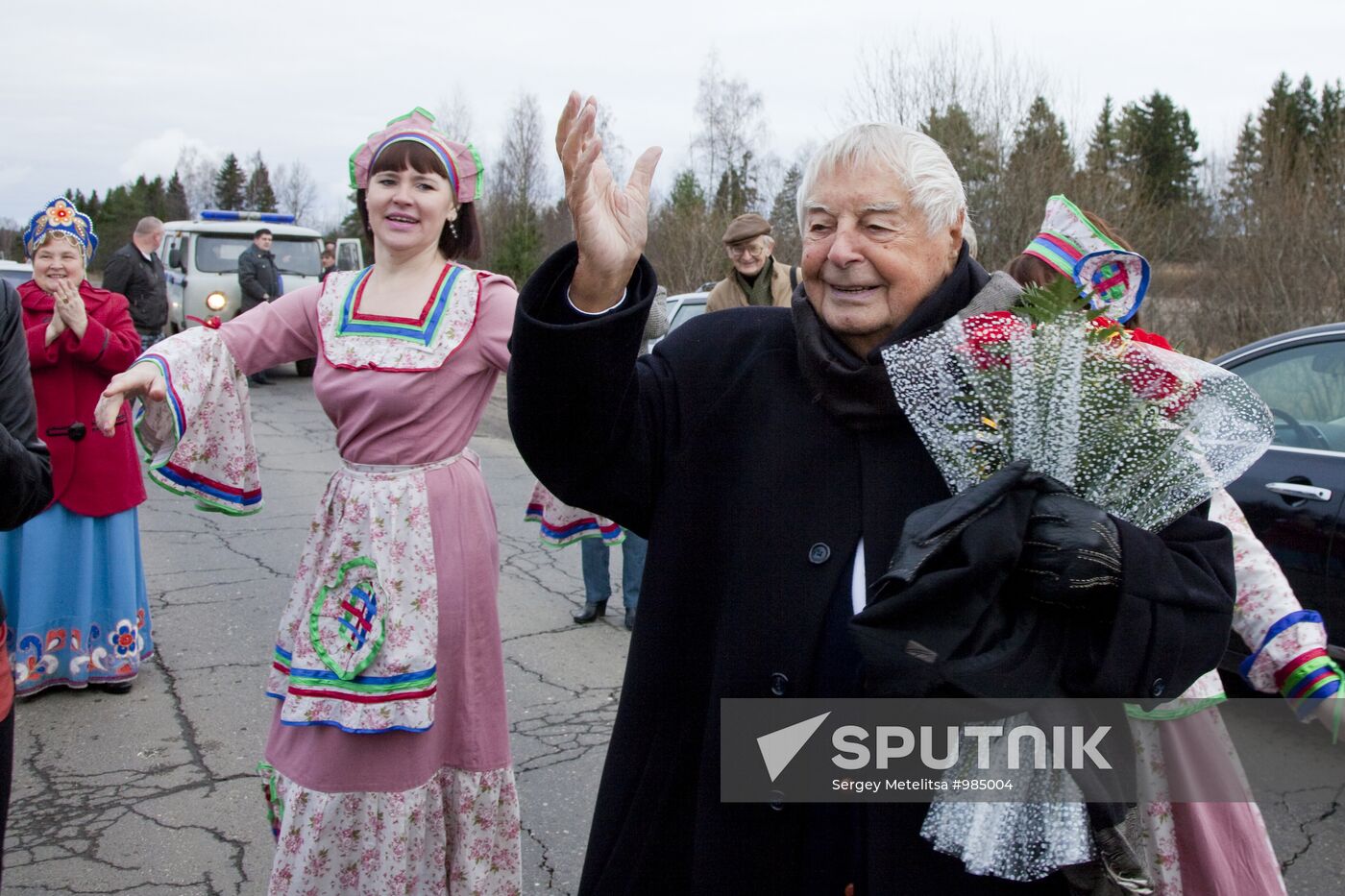 Yury Lyubimov visits Danilov, Yaroslavl Region