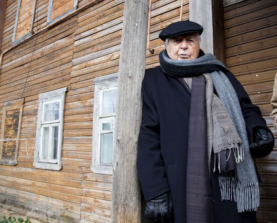 Yury Lyubimov visits Danilov, Yaroslavl Region