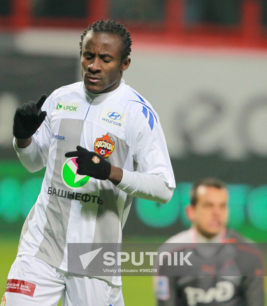 Russian Football Premier League. Lokomotiv vs. CSKA