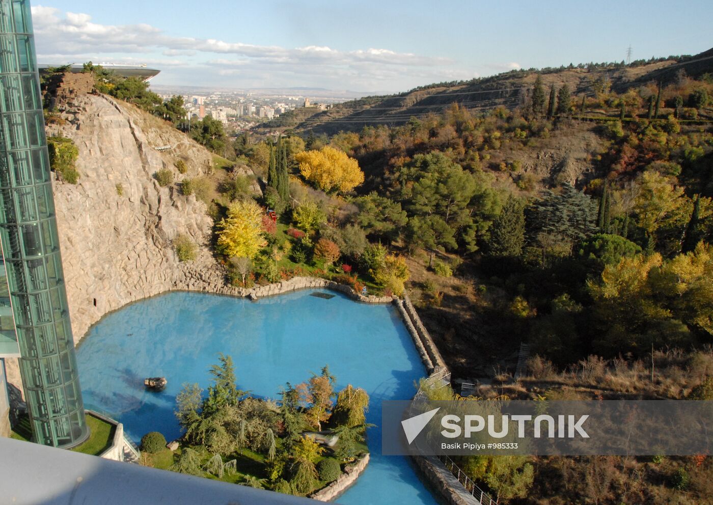 Residence of billionaire Bidzina Ivanishvili in Tbilisi