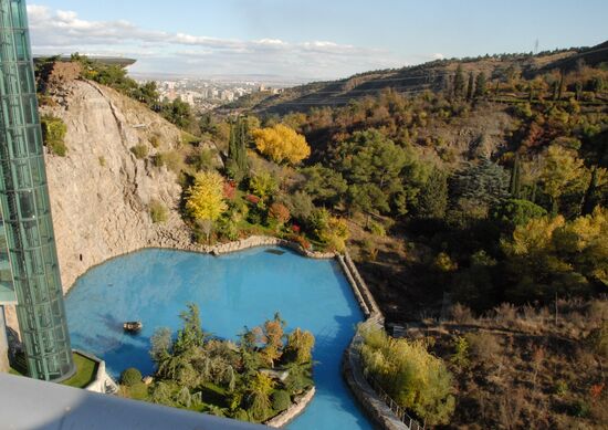 Residence of billionaire Bidzina Ivanishvili in Tbilisi