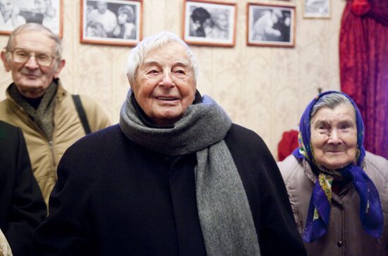 Director Yuri Lyubimov visits Danilov in Yaroslavl region