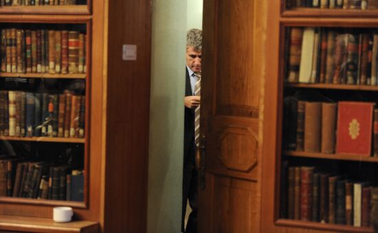 Presentation of book "Turning point in Russia's modern history"