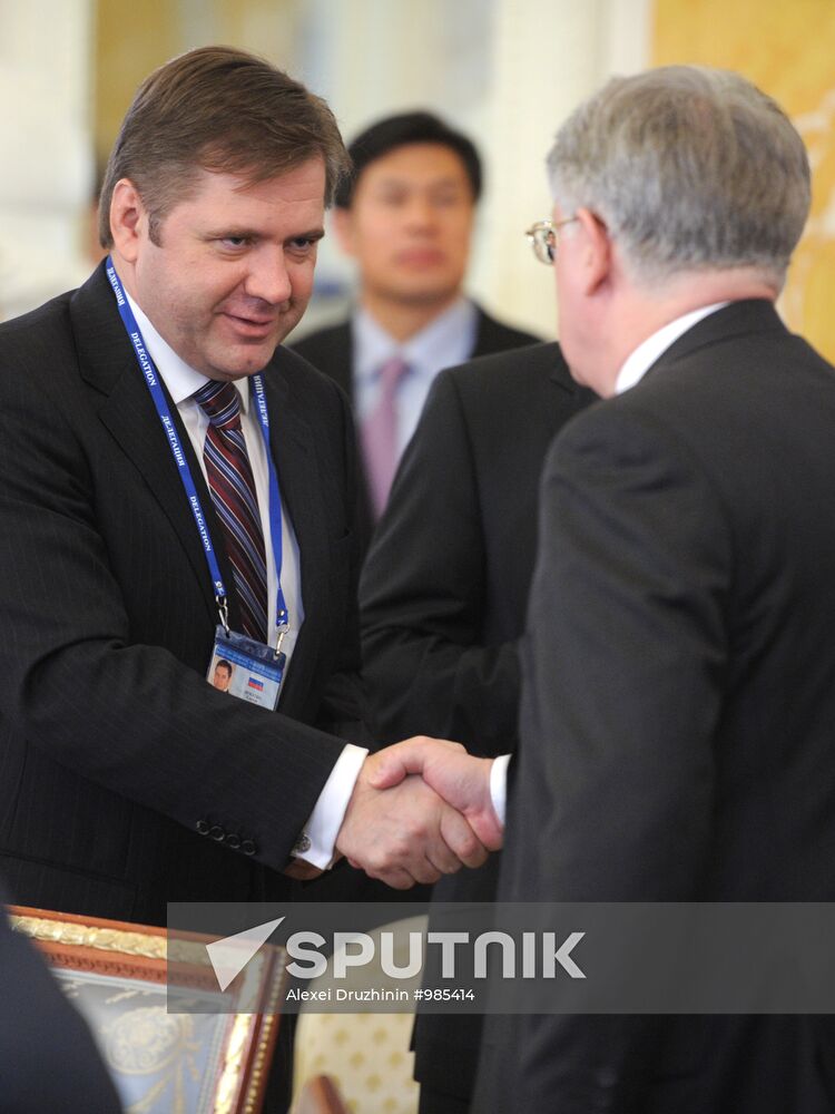 Energy Minister Sergei Shmatko