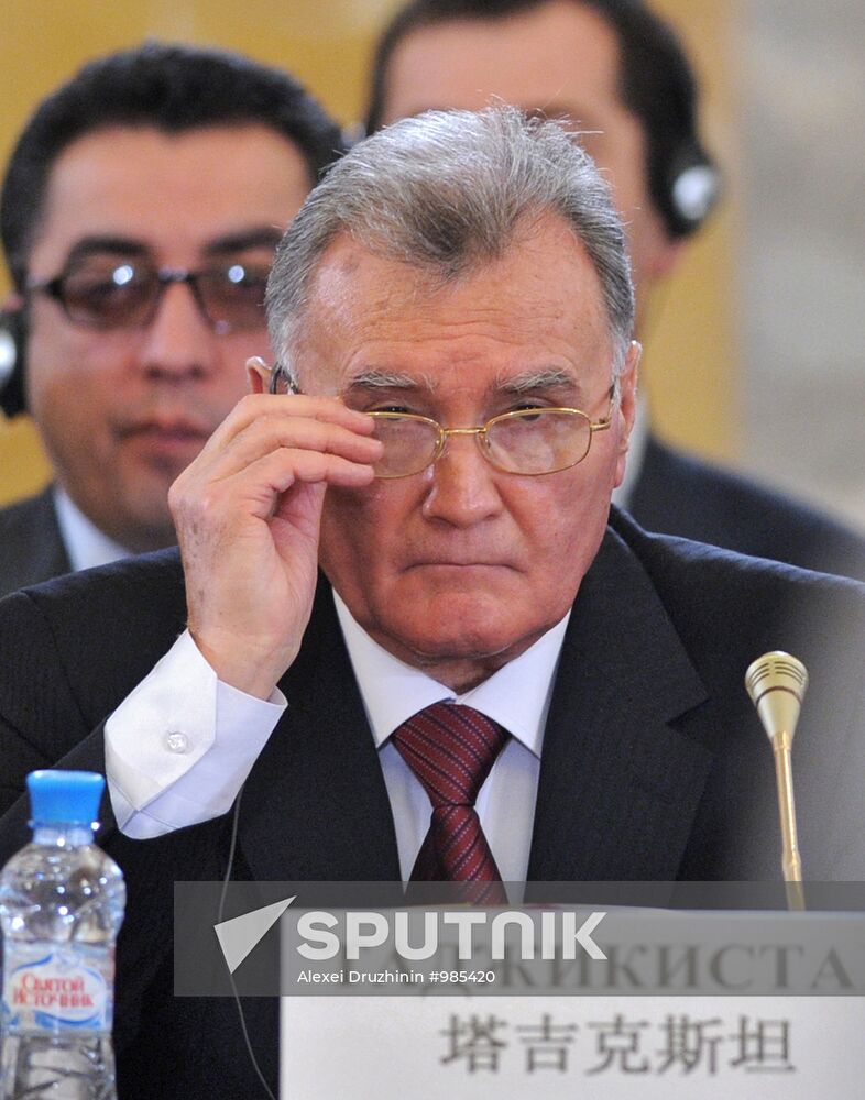 Tajik Prime Minister Akil Akilov