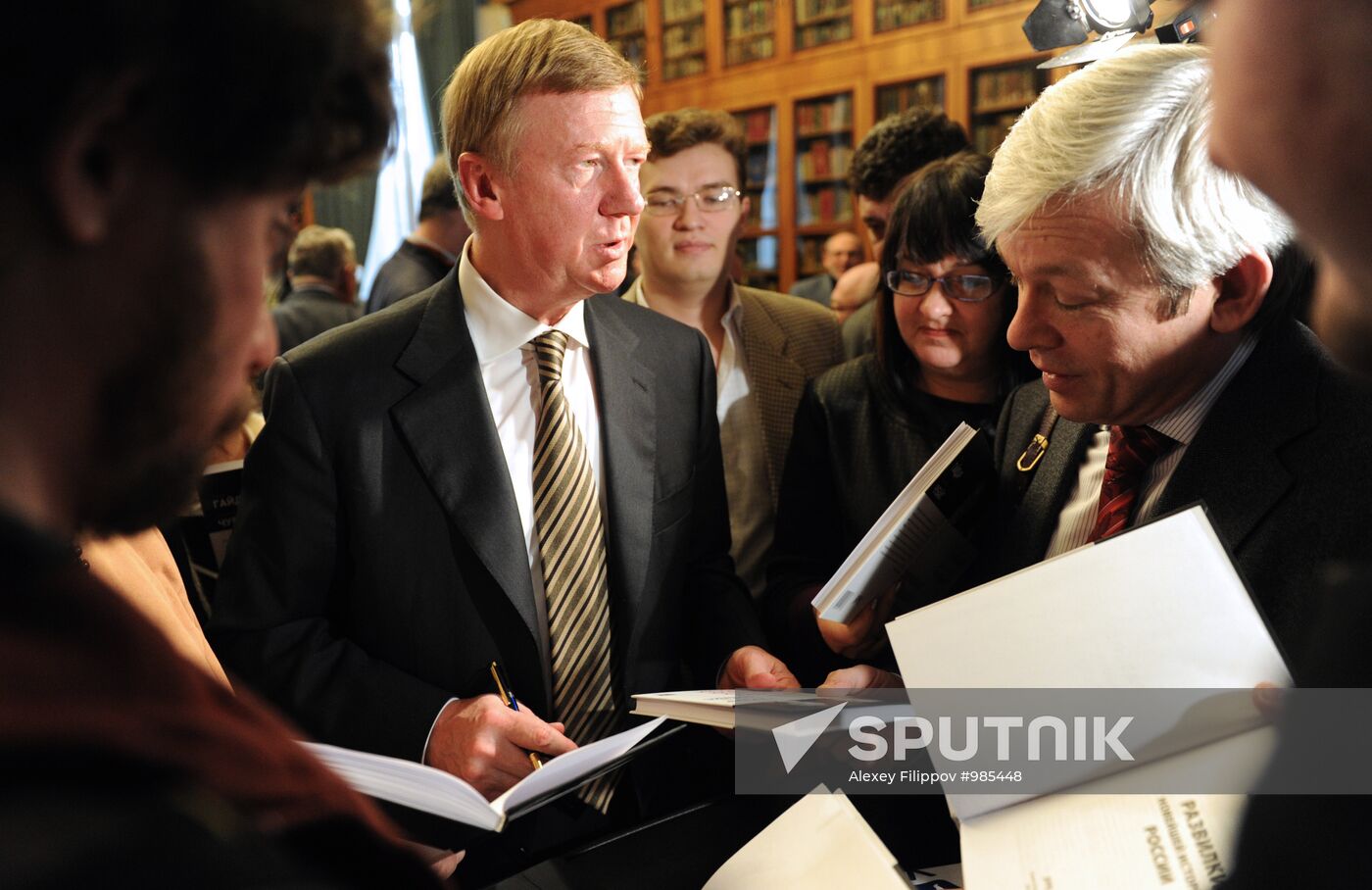 Presentation of book "Turning point in Russia's modern history"