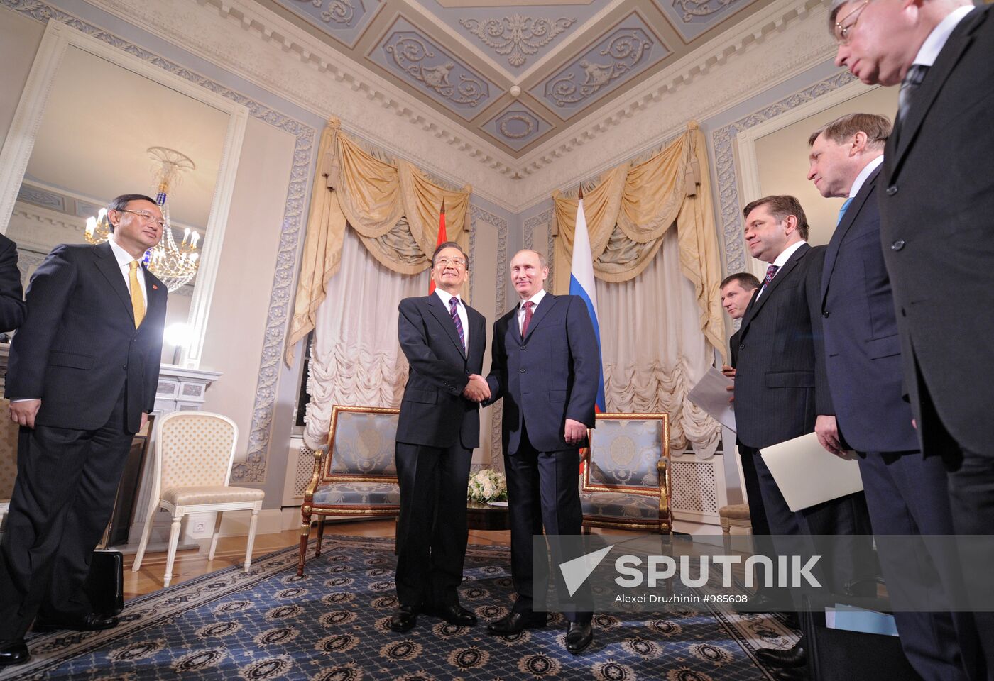 Vladimir Putin on working trip to North Western Federal District