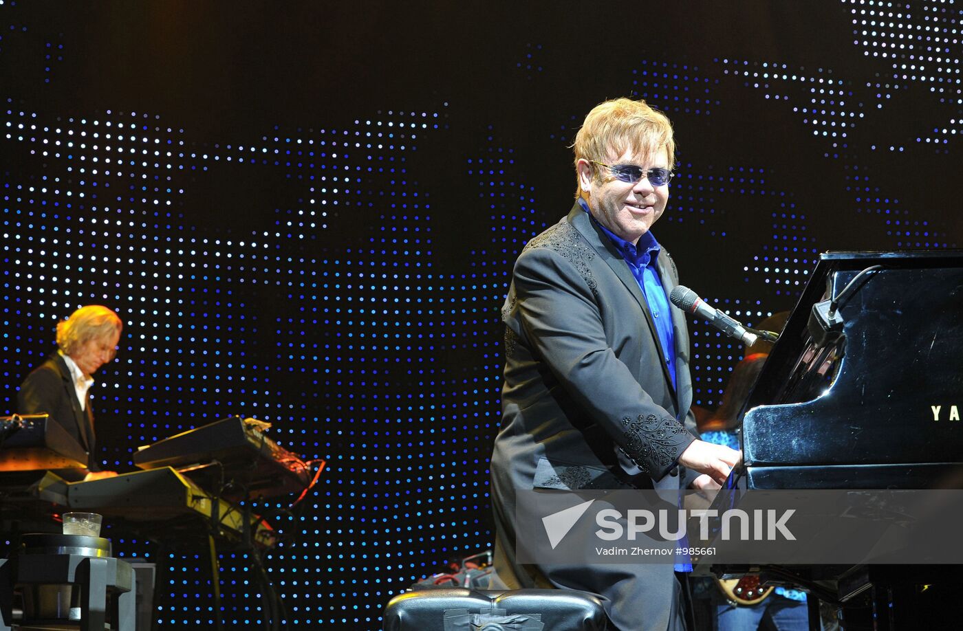 Elton John concert in St. Petersburg