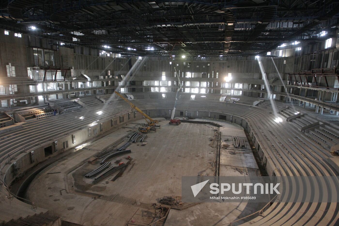 Olympic venues construction in Sochi