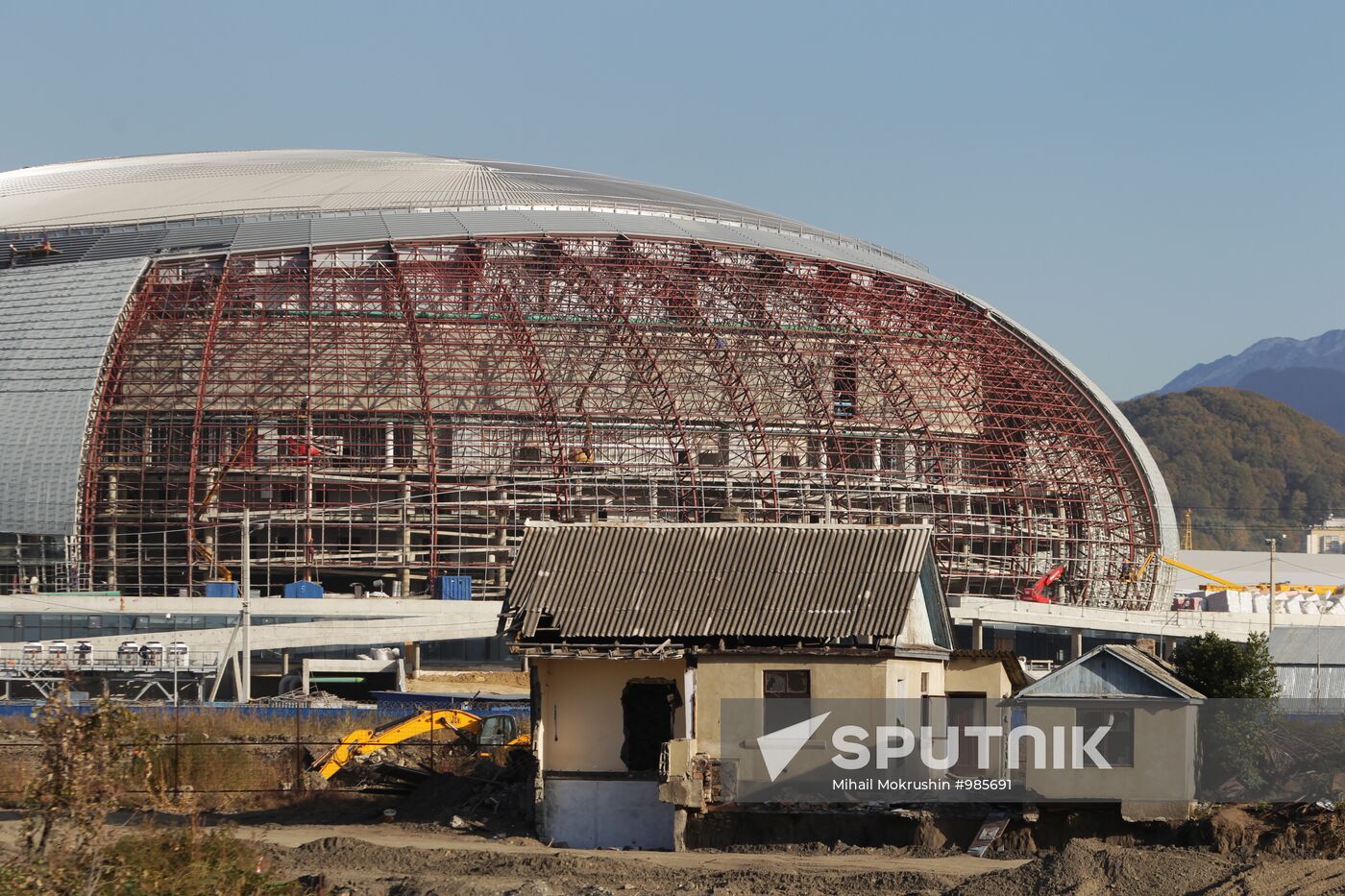 Olympic venues construction in Sochi