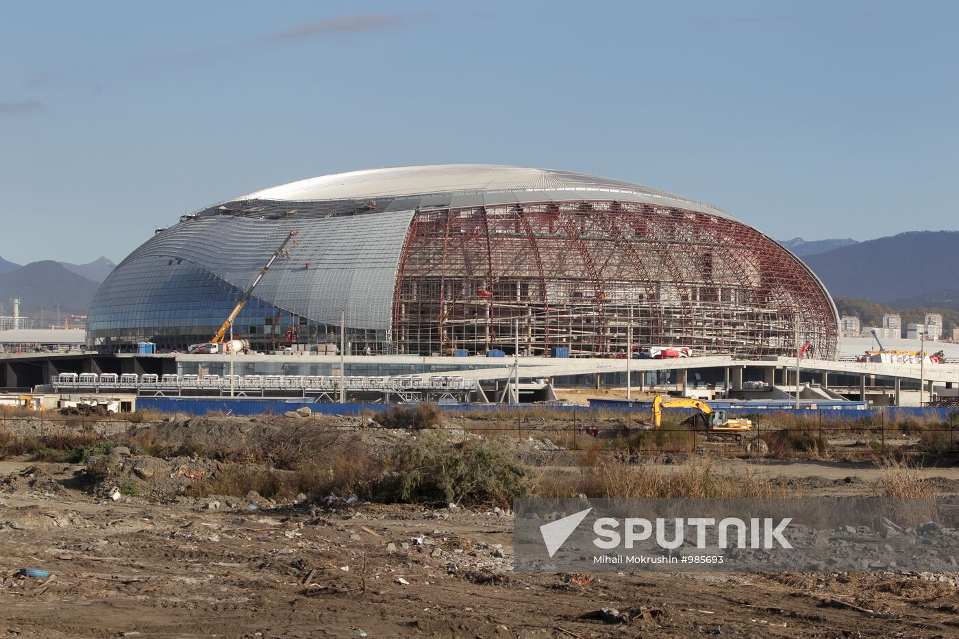 Olympic venues construction in Sochi