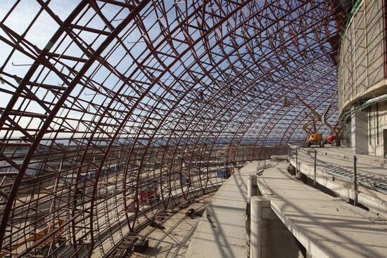 Sochi Olympics venues construction