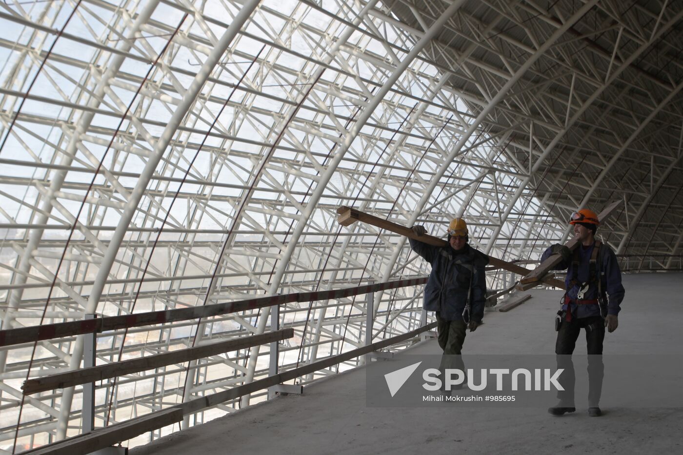 Olympic venues construction in Sochi