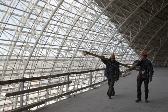 Olympic venues construction in Sochi