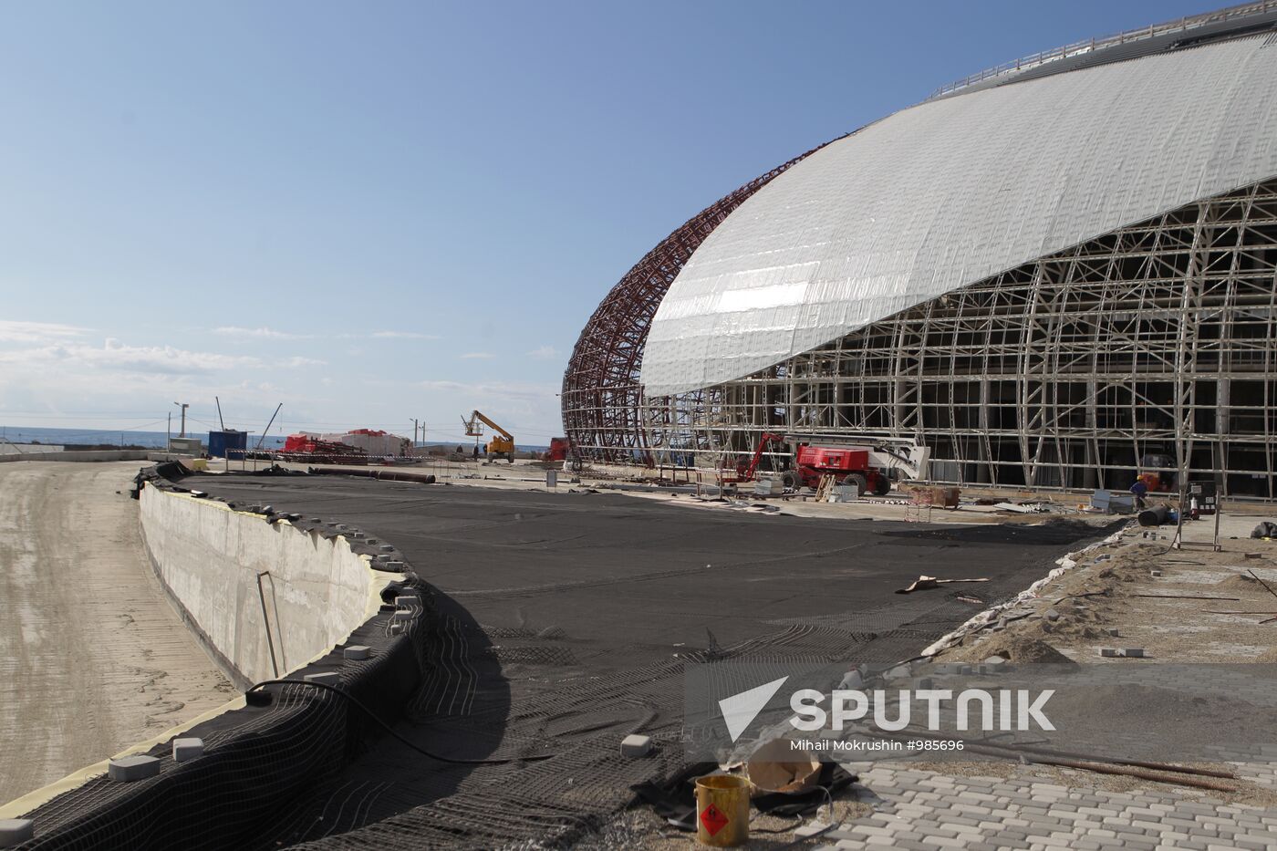 Olympic venues construction in Sochi