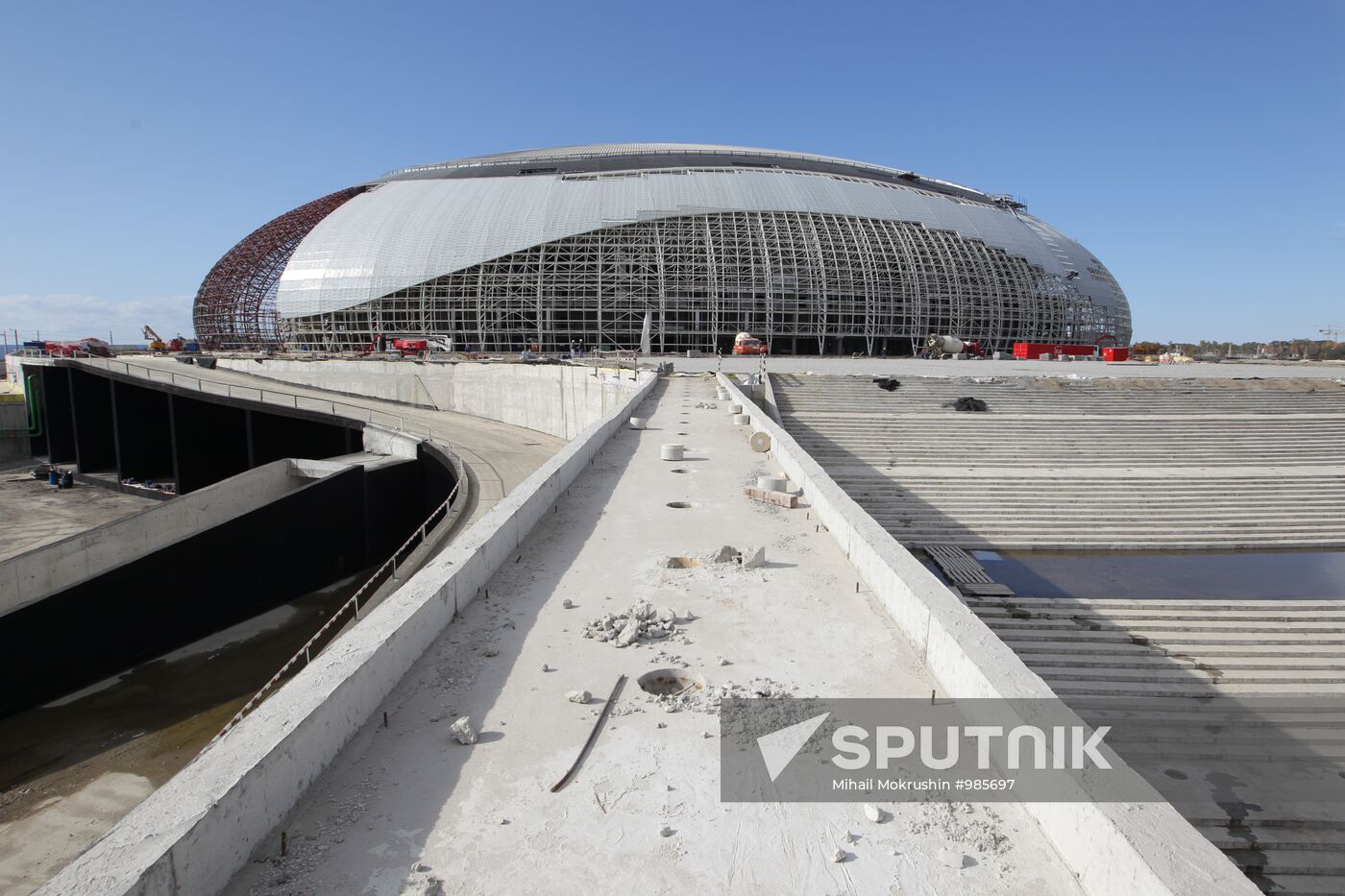 Olympic venues construction in Sochi