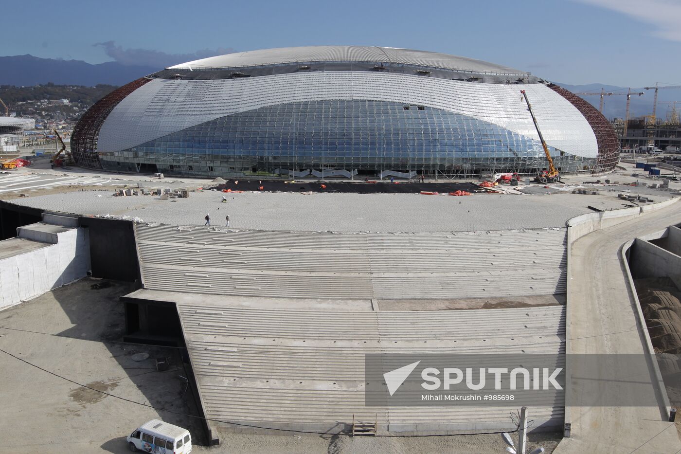 Olympic venues construction in Sochi