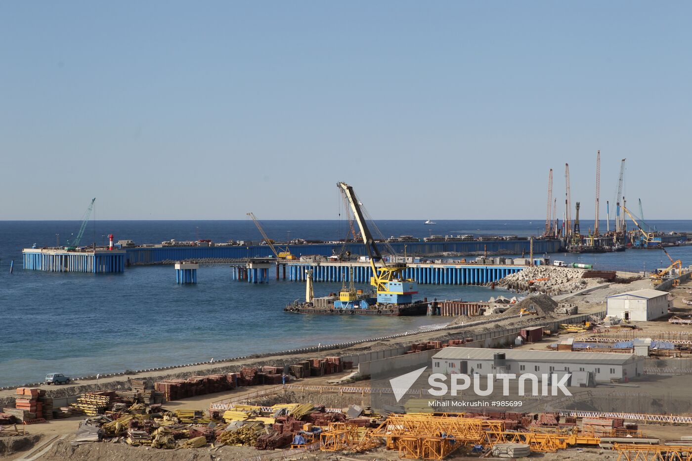 Olympic venues construction in Sochi
