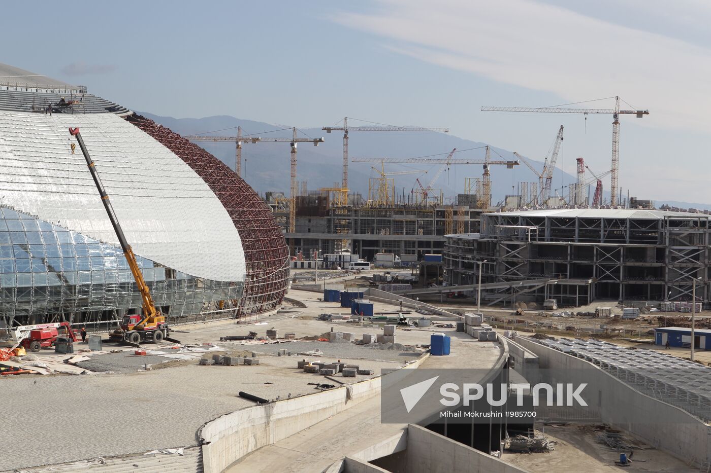Olympic venues construction in Sochi