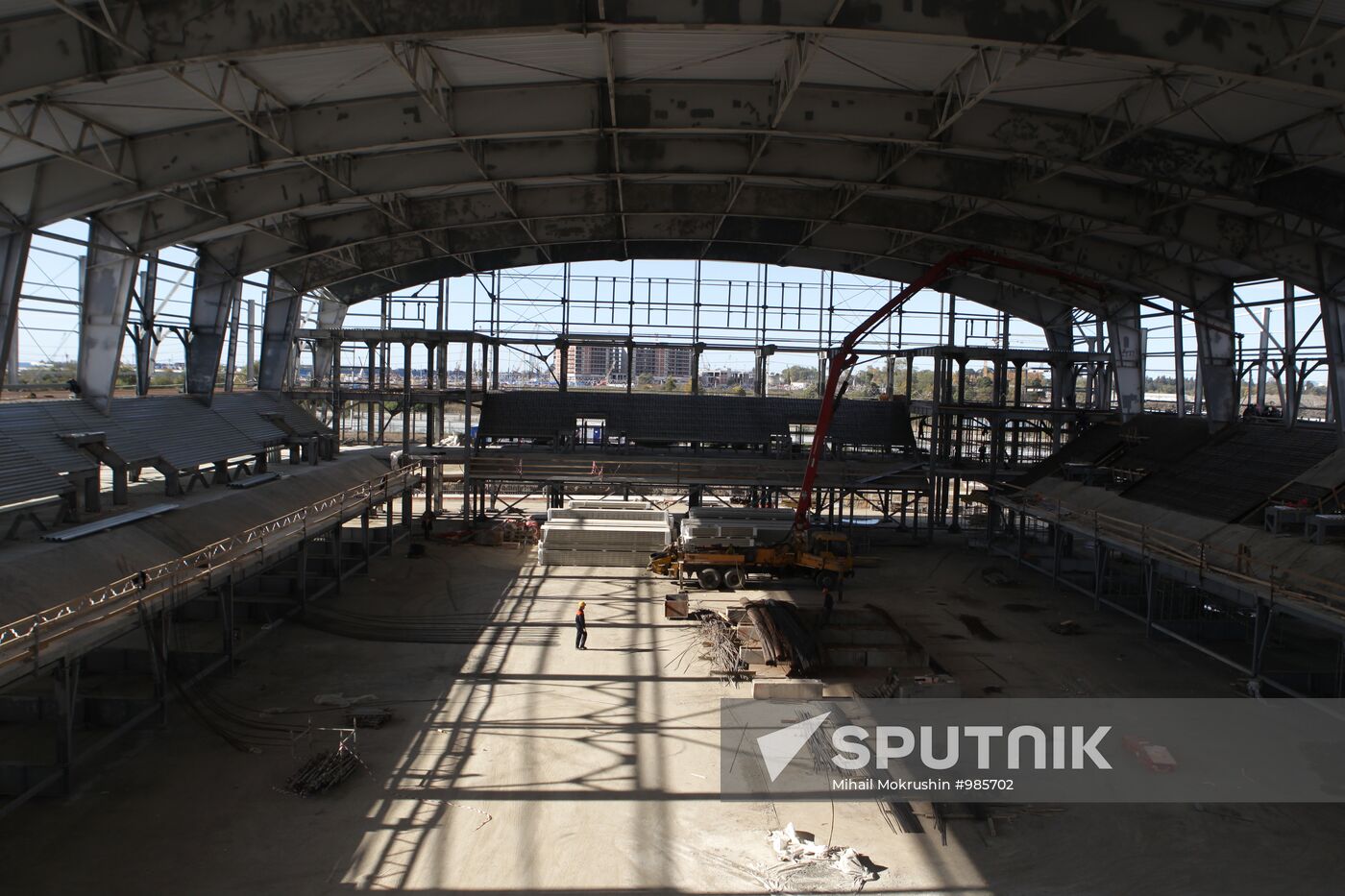 Olympic venues construction in Sochi