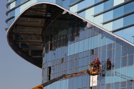 Olympic venues construction in Sochi