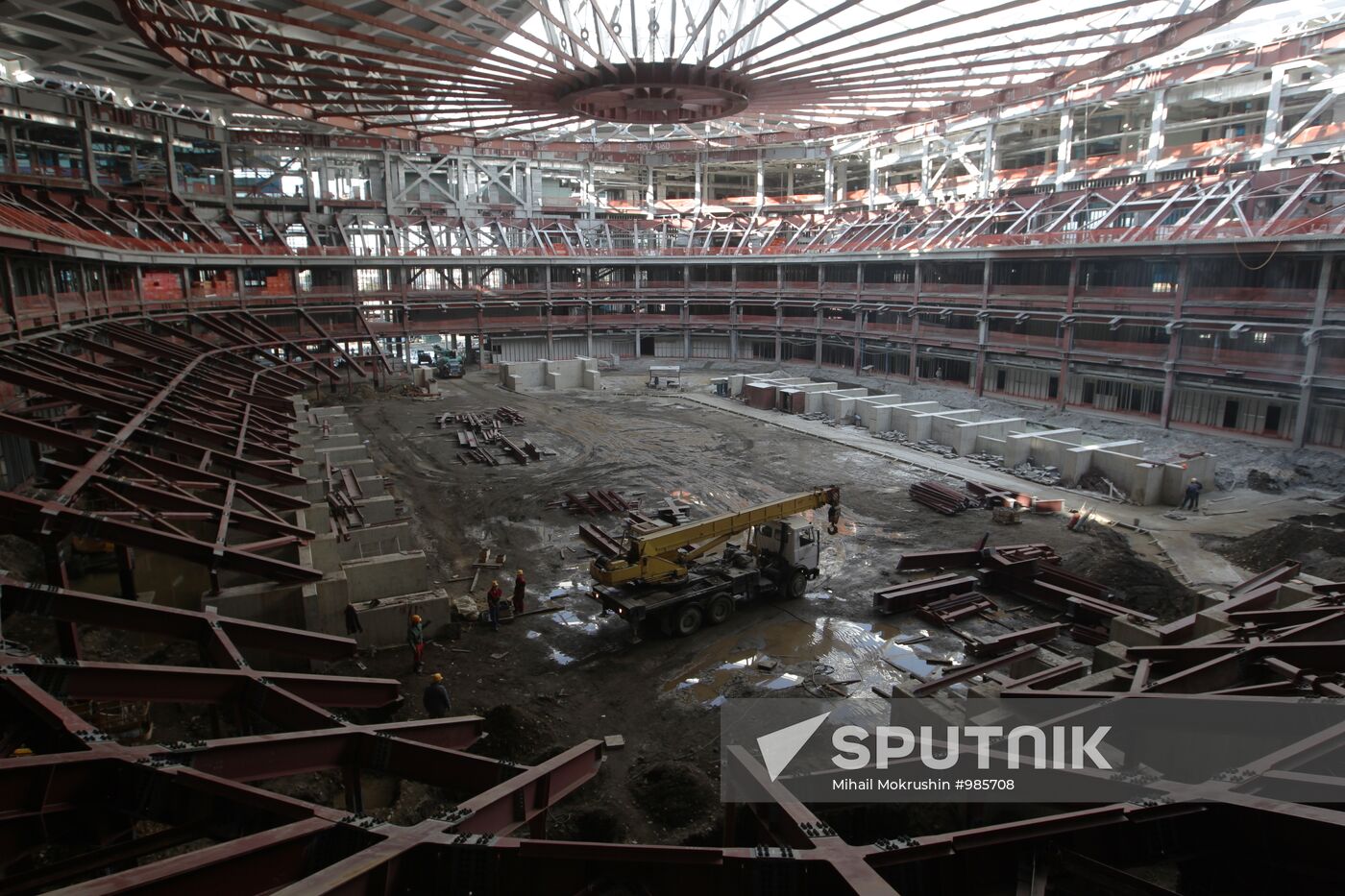 Olympic venues construction in Sochi