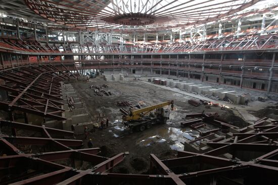 Olympic venues construction in Sochi