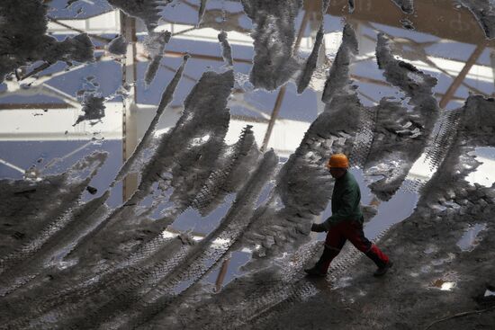 Olympic venues construction in Sochi