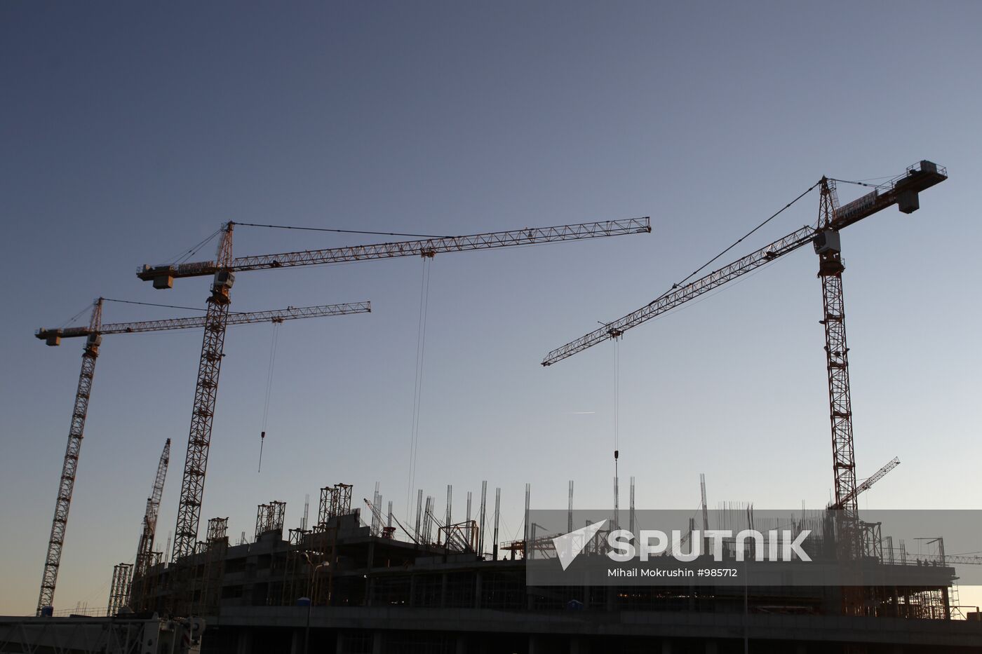 Olympic venues construction in Sochi