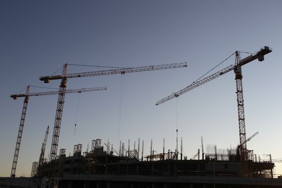 Olympic venues construction in Sochi