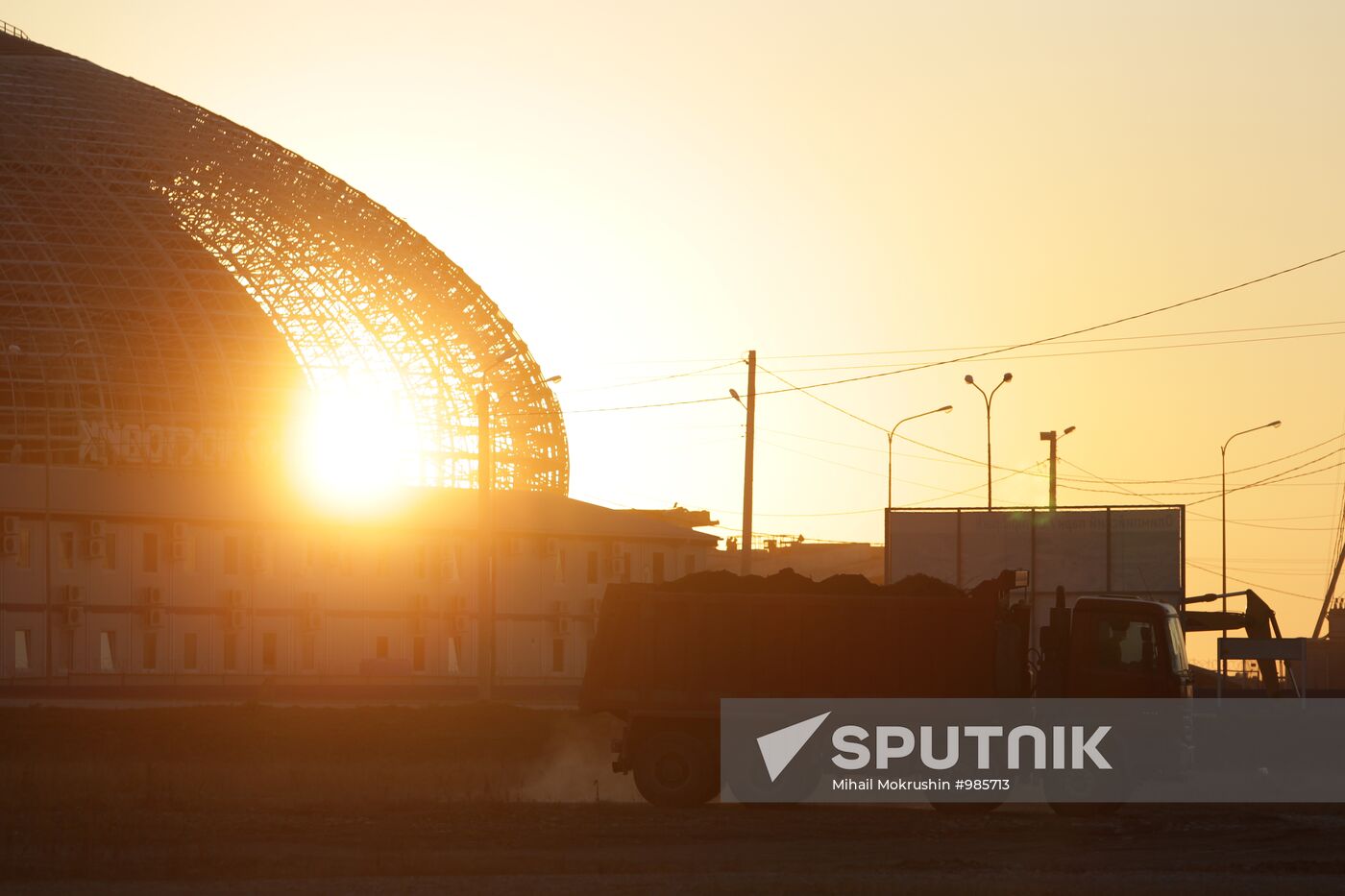 Sochi Olympics venues construction