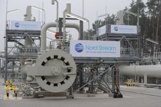 Nord Stream gas pipeline launched in Germany