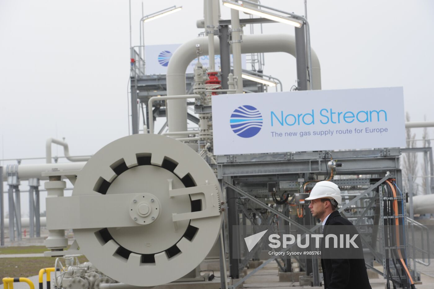 Nord Stream gas pipeline launched in Germany