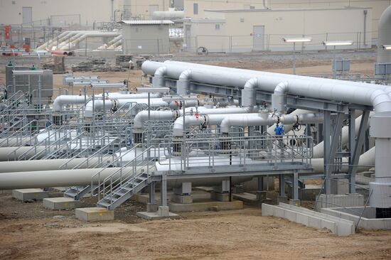 Nord Stream gas pipeline launched in Germany