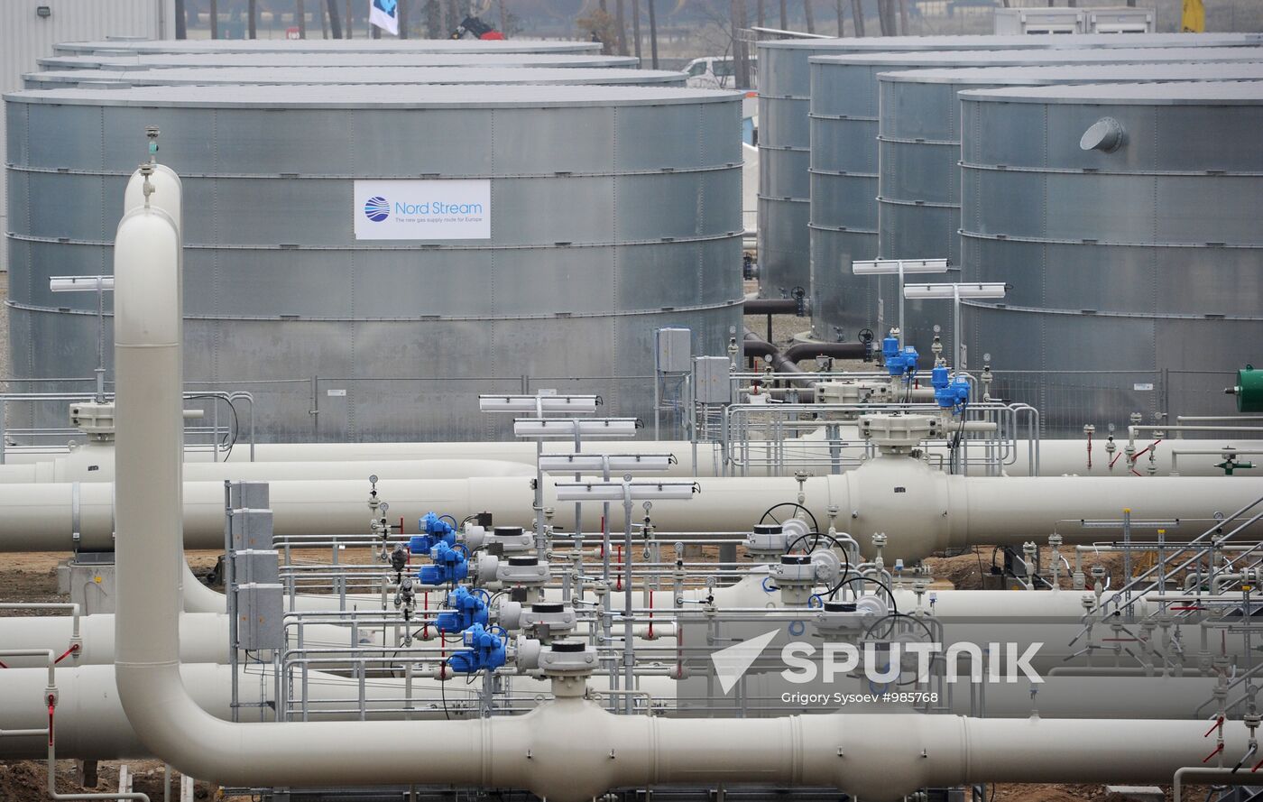 Nord Stream gas pipeline launched in Germany