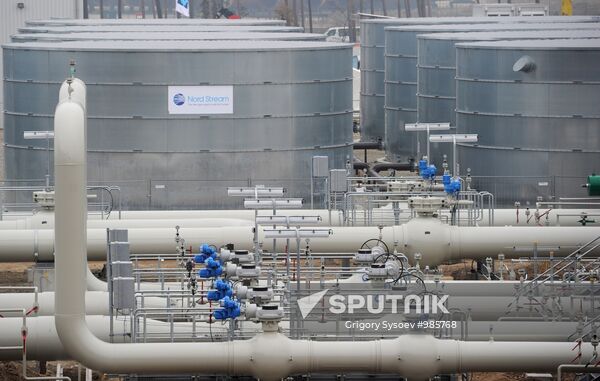 Nord Stream gas pipeline launched in Germany