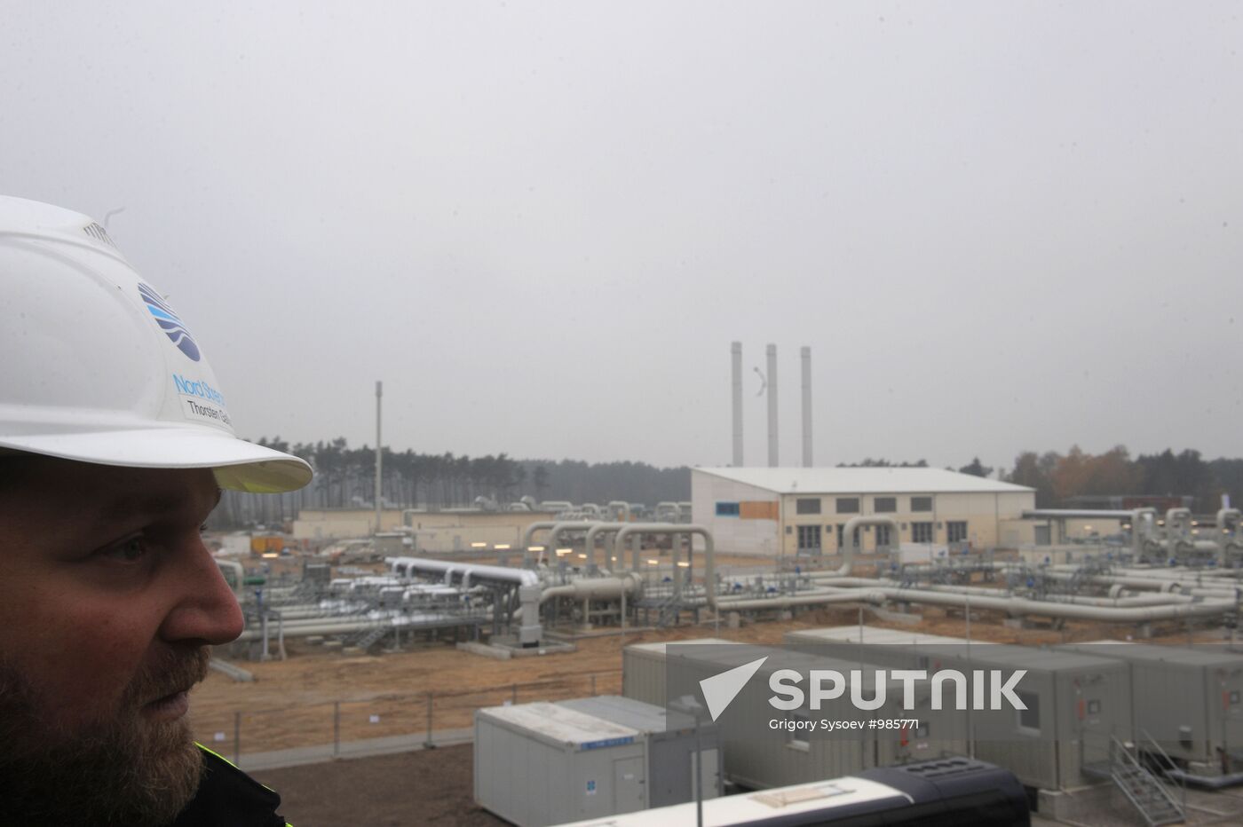 Nord Stream gas pipeline launched in Germany