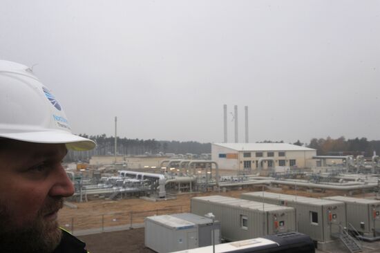 Nord Stream gas pipeline launched in Germany