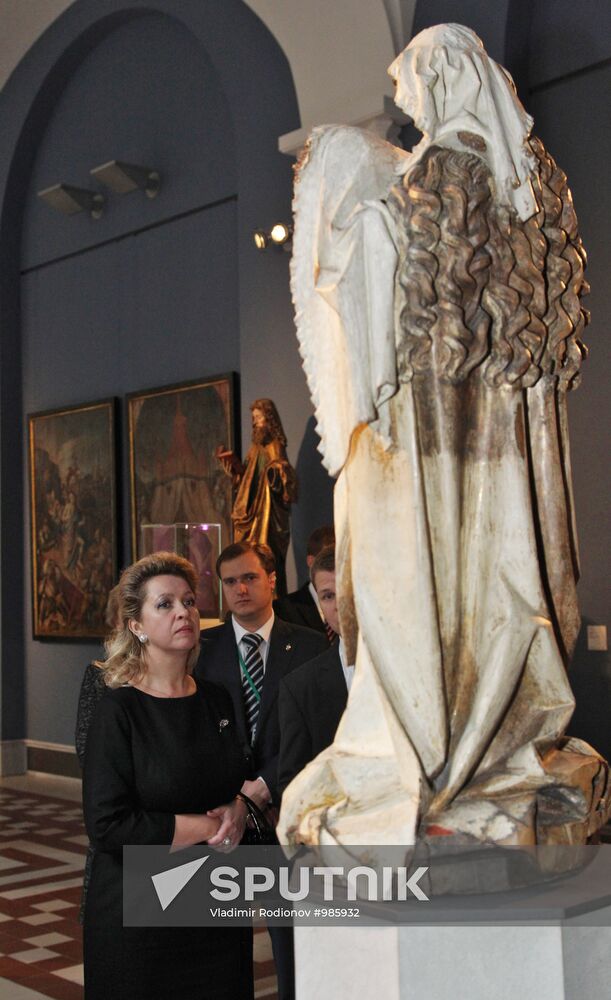 Svetlana Medvedev in Berlin